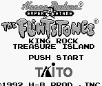 Title Screen - Flintstones: King Rock Treasure Island