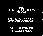 Start Screens - The Ren & Stimpy Show: Space Cadet Adventures