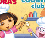 Title Screen Elements - Dora's Cooking Club