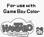 Game Boy Error Message - Hamtaro: Ham-Hams Unite