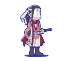 Osomatsu (Shinpingumi) - Osomatsu-san Hesokuri Wars: Battle of the NEETs