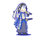 Karamatsu (Shinpingumi) - Osomatsu-san Hesokuri Wars: Battle of the NEETs