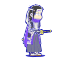 Ichimatsu (Shinpingumi) - Osomatsu-san Hesokuri Wars: Battle of the NEETs