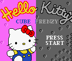 Start Screens & Game Title - Hello Kitty's Cube Frenzy