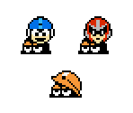 Metall Beta and Camoufloametall - Mega Man 9