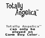 Game Boy Error Message - Rugrats: Totally Angelica