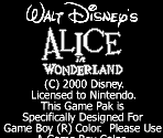 Game Boy Error Message - Alice in Wonderland