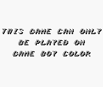 Game Boy Error Message - V-Rally: Championship Edition / Edition '99