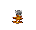 Garfield (Bonehead the Barbarian Remake) - Garfield Customs