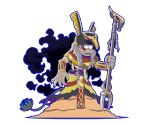 Jyushimatsu (Egyptian Gods) - Osomatsu-san Hesokuri Wars: Battle of the NEETs