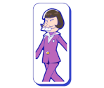 Iyami Enemy Icons #1 - Osomatsu-san Hesokuri Wars: Battle of the NEETs