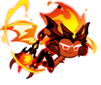 Fire Spirit Cookie (Immortal Cataclysm) - Cookie Run: OvenBreak
