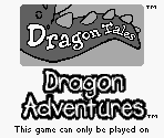Game Boy Error Message - Dragon Tales: Dragon Adventures