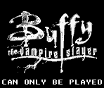 Game Boy Error Message - Buffy the Vampire Slayer