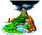 South Island Map - Sonic the Hedgehog