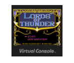 LORDS OF THUNDER - Virtual Console