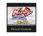 Kirby: Nightmare in Dreamland - Virtual Console