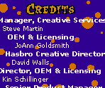 Credits - Nicktoons Racing
