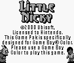 Game Boy Error Message - Little Nicky