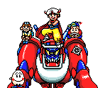 Title Screen - Magical Hat no Buttobi Turbo! Daibouken (JPN)
