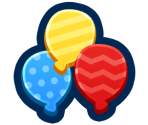 Party Badges - Bloons Pop!