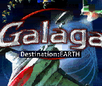 Start Screens, Title Screen & Credits - Galaga: Destination Earth
