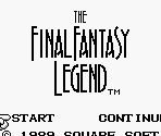 Title Screen - Final Fantasy Legend / Makai Toushi SaGa