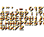 Fonts & HUD - Streets of Rage 2