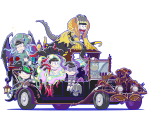 The Unnamable Car - Osomatsu-san Hesokuri Wars: Battle of the NEETs
