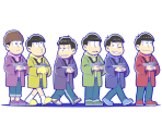 Padded Kimono - Osomatsu-san Hesokuri Wars: Battle of the NEETs