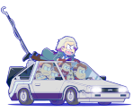 Time Machine - Osomatsu-san Hesokuri Wars: Battle of the NEETs