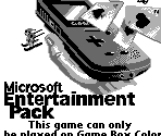 Game Boy Error Message - Microsoft Entertainment Pack