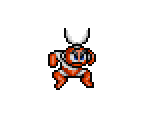 Cut Man (16-bit) - Mega Man - Super Mario Bros. Crossover