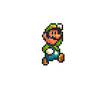 Luigi - Super Mario All-Stars: Super Mario Bros. 3 - Super Mario Bros. Crossover