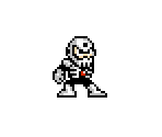 Skull Man - Mega Man 4 - Super Mario Bros. Crossover