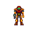 Samus - Super Metroid - Super Mario Bros. Crossover