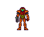 Samus - Metroid 2: Return of Samus - Super Mario Bros. Crossover