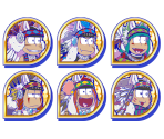 Set Icons (Werewolf) - Osomatsu-san Hesokuri Wars: Battle of the NEETs