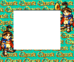 Super Game Boy Border - Quest: Fantasy Challenge