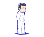 Ichimatsu (Overralls: Colourless) - Osomatsu-san Hesokuri Wars: Battle of the NEETs