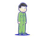 Choromatsu (Overralls) - Osomatsu-san Hesokuri Wars: Battle of the NEETs