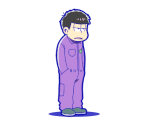 Ichimatsu (Overralls) - Osomatsu-san Hesokuri Wars: Battle of the NEETs