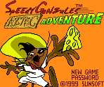 Company Logos, Title & Password Screen - Speedy Gonzales: Aztec Adventure