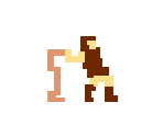 Simon Belmont - Atari 2600 - Super Mario Bros. Crossover
