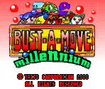 Title Screen - Bust-a-Move Millenium / Puzzle Bobble Millennium