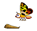 Mothra (Heisei Era, Super Mario World-Style) - Godzilla Customs