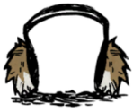 Rabbit Earmuffs - Don't Starve / Don't Starve Together