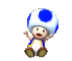 Toad (Blue) - Mario Tennis: Ultra Smash