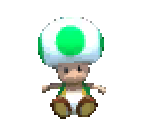 Toad (Green) - Mario Tennis: Ultra Smash