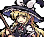 Marisa Kirisame (Portraits) - Touhou Gouyoku Ibun (Sunken Fossil World)